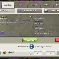 خرید کلن کلش لول 5 وارلیگ بدون رتبه بندی کد 403118 - تصویر 2