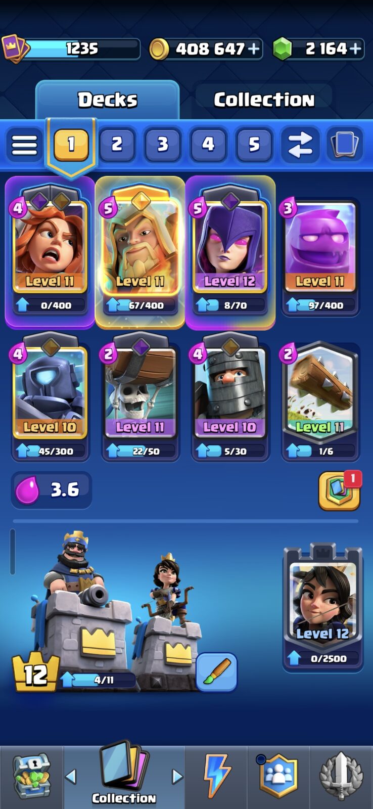 اکانت کلش رویال لول 35 کد 37498 3 اکانت کلش رویال لول 35 کد 37498 - تصویر 3