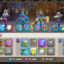 اکانت کلش اف کلنز تاون هال 13 لول 110 کد 128806 - تصویر 7