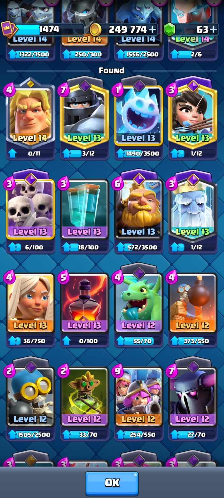 اکانت کلش رویال لول 33 کد 36448 6 اکانت کلش رویال لول 33 کد 36448 - تصویر 6