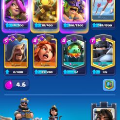 اکانت کلش رویال لول 1070 کد 36421 - تصویر 3