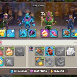 اکانت کلش اف کلنز تاون هال 16 لول 143 کد 127077 17 اکانت کلش اف کلنز تاون هال 16 لول 143 کد 127077 - تصویر 9