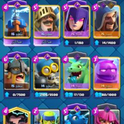 اکانت کلش رویال لول 15 کد 36540 10 اکانت کلش رویال لول 15 کد 36540 - تصویر 4