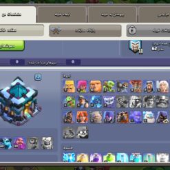 اکانت کلش اف کلنز تاون هال 13 لول 124 کد 127531 - تصویر 3