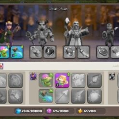 اکانت کلش اف کلنز تاون هال 9 لول 42 کد 127565 - تصویر 7
