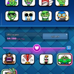 اکانت کلش رویال لول 1478 کد 36797 - تصویر 6