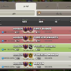 خرید کلن کلش لول 25 وارلیگ کریستال کد 402634 6 خرید کلن کلش لول 25 وارلیگ کریستال کد 402634 - تصویر 3