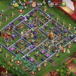 اکانت کلش اف کلنز تاون هال 16 لول 160 کد 128553 - تصویر 2