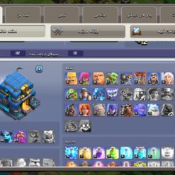 اکانت کلش اف کلنز تاون هال 12 لول 107 کد 128654 - تصویر 2