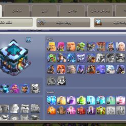 اکانت کلش اف کلنز تاون هال 13 لول 209 کد 128902 - تصویر 2
