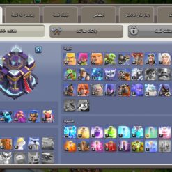 اکانت کلش اف کلنز تاون هال 15 لول 158 کد 129620 - تصویر 9