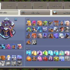 اکانت کلش اف کلنز تاون هال 15 لول 175 کد 129861 - تصویر 2