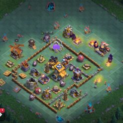 اکانت کلش اف کلنز تاون هال 18 لول 235 کد 130025 - تصویر 5