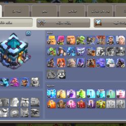 اکانت کلش اف کلنز تاون هال 13 لول 126 کد 130062 - تصویر 2