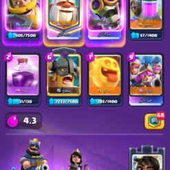 اکانت کلش رویال لول 16 کد 37272 9 اکانت کلش رویال لول 16 کد 37272 - تصویر 3