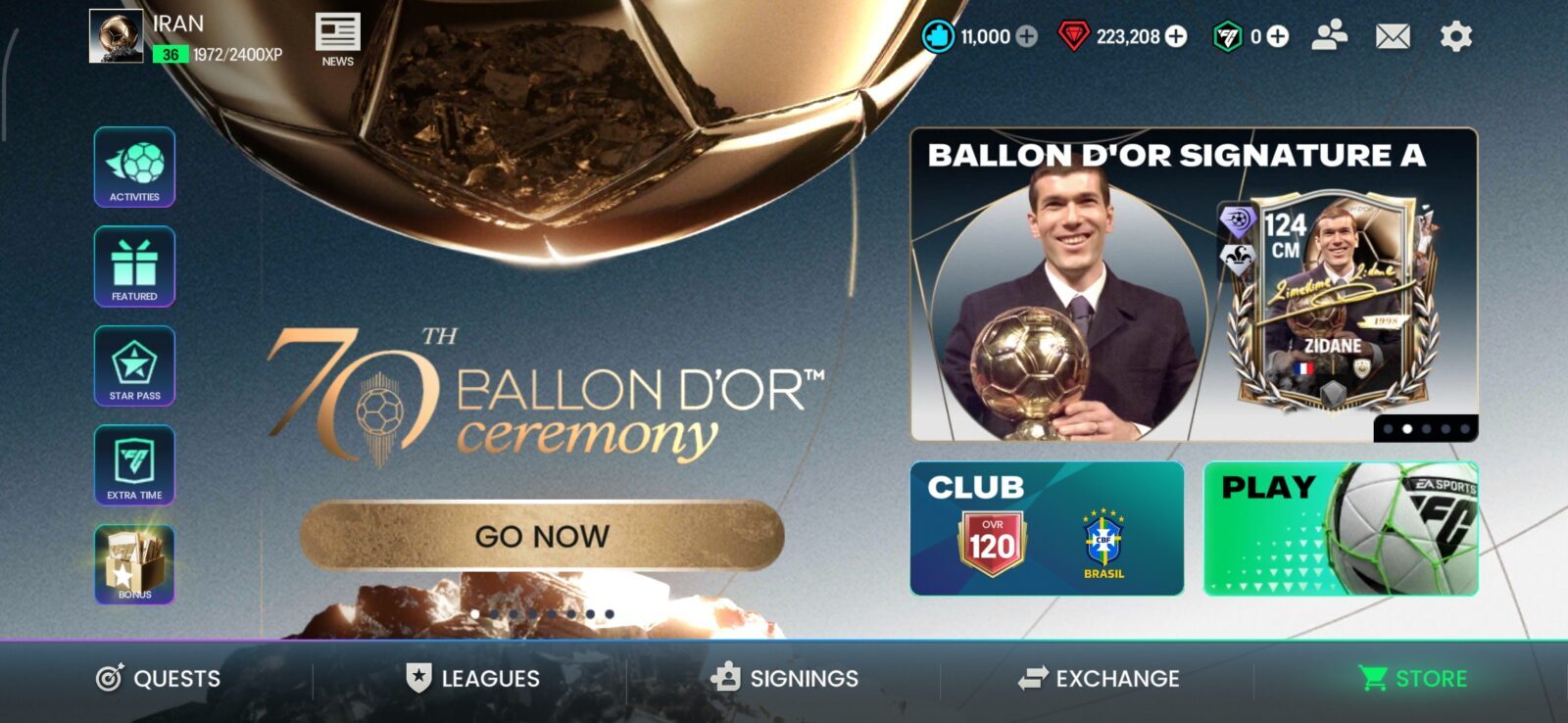 اکانت بازی Fc mobile لول 36 کد 817380 2 اکانت بازی Fc mobile لول 36 کد 817380 - تصویر 2