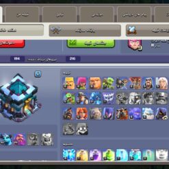اکانت کلش اف کلنز تاون هال 13 لول 112 کد 130551 - تصویر 2