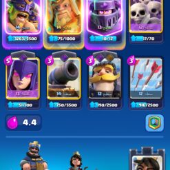 اکانت کلش رویال لول 14 کد 37400 9 اکانت کلش رویال لول 14 کد 37400 - تصویر 3