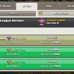 خرید کلن کلش لول 18 وارلیگ کریستال کد 402391 7 خرید کلن کلش لول 18 وارلیگ کریستال کد 402391 - تصویر 4