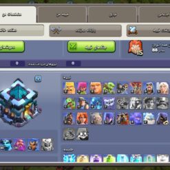 اکانت کلش اف کلنز تاون هال 13 لول 107 کد 127718 - تصویر 2