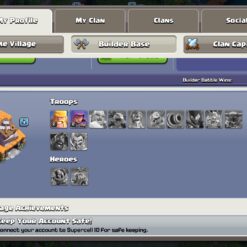 اکانت کلش اف کلنز تاون هال 12 لول 44 کد 128031 11 اکانت کلش اف کلنز تاون هال 12 لول 44 کد 128031 - تصویر 5