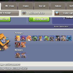 اکانت کلش اف کلنز تاون هال 17 لول 197 کد 128559 11 اکانت کلش اف کلنز تاون هال 17 لول 197 کد 128559 - تصویر 5