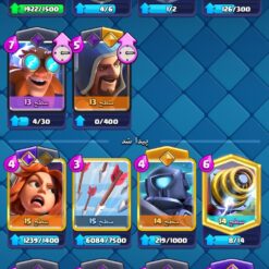 اکانت کلش رویال لول 1411 کد 36915 12 اکانت کلش رویال لول 1411 کد 36915 - تصویر 6