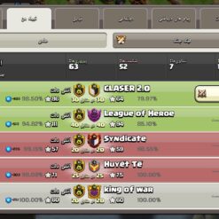 خرید کلن کلش لول 11 وارلیگ کریستال کد 402810 6 خرید کلن کلش لول 11 وارلیگ کریستال کد 402810 - تصویر 3