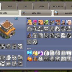 اکانت کلش اف کلنز تاون هال 8 لول 27 کد 128865 - تصویر 2