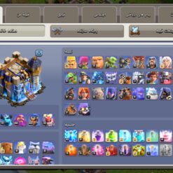اکانت کلش اف کلنز تاون هال 18 لول 203 کد 129297 - تصویر 3