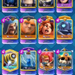اکانت کلش رویال لول 1688 کد 37107 10 اکانت کلش رویال لول 1688 کد 37107 - تصویر 4