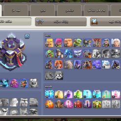 اکانت کلش اف کلنز تاون هال 15 لول 152 کد 130636 - تصویر 2