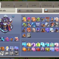 اکانت کلش اف کلنز تاون هال 15 لول 169 کد 130806 - تصویر 2