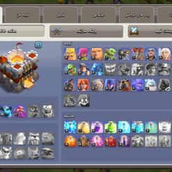 اکانت کلش اف کلنز تاون هال 11 لول 100 کد 130963 - تصویر 2