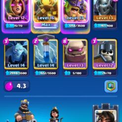 اکانت کلش رویال لول 13 کد 36639 9 اکانت کلش رویال لول 13 کد 36639 - تصویر 3