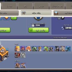 اکانت کلش اف کلنز تاون هال 16 لول 203 کد 130669 - تصویر 5